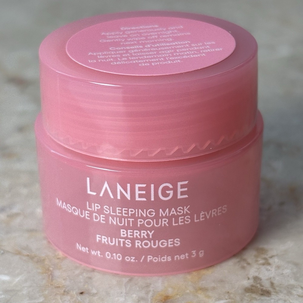 LANEIGE Lip Sleeping Mask‎ 0.10 Oz/ 3g Berry MINI Travel Size